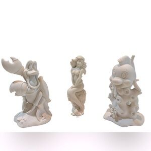 Disney’s The Little Mermaid Statue Trio by Artist A. Giannelli Italy‎